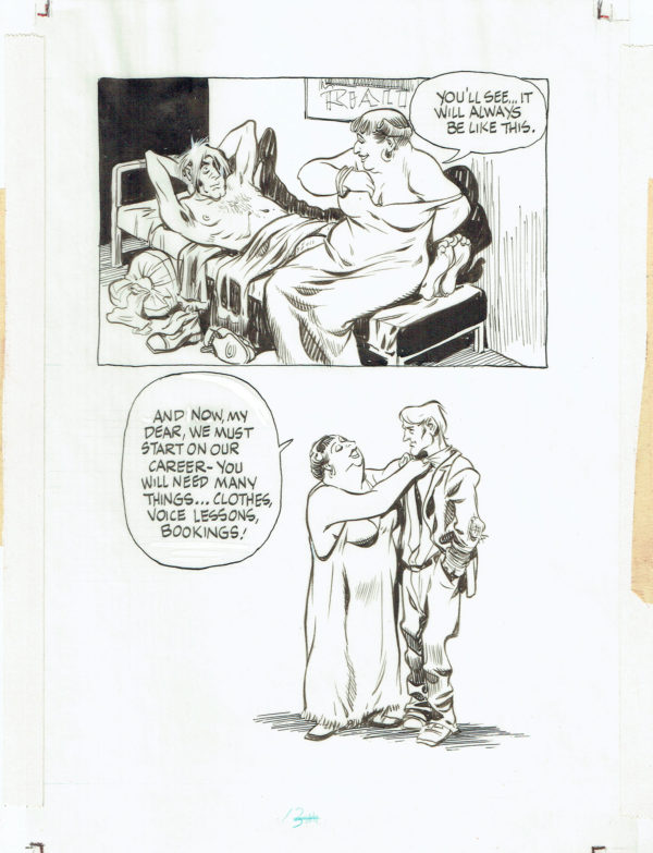 Will EISNER — A contract with God — Chapter 2 : The street singer — Page 13