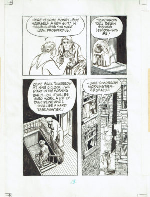 A contract with God  Chapter 2 : The street singer  Page 14 Comic Art