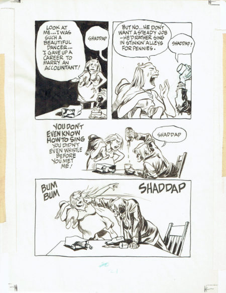 Will EISNER | Un pacte avec Dieu — Chapitre 2 :  The street singer — Page 21