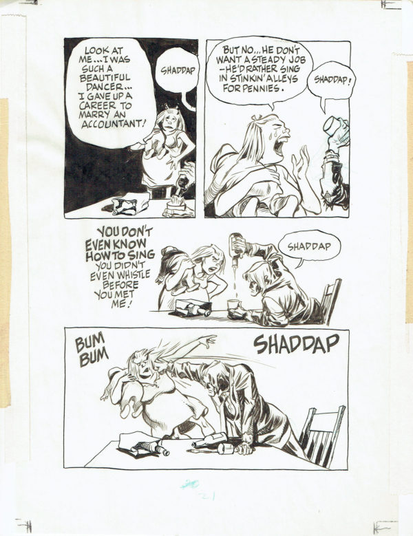 Will EISNER | A contract with God — Chapter 2 : The street singer — Page 21