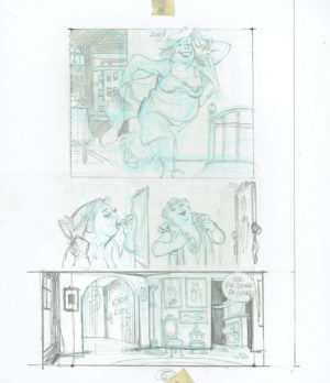 A contract with God  Chapter 2 : The street singer  Page 6 Comic Art
