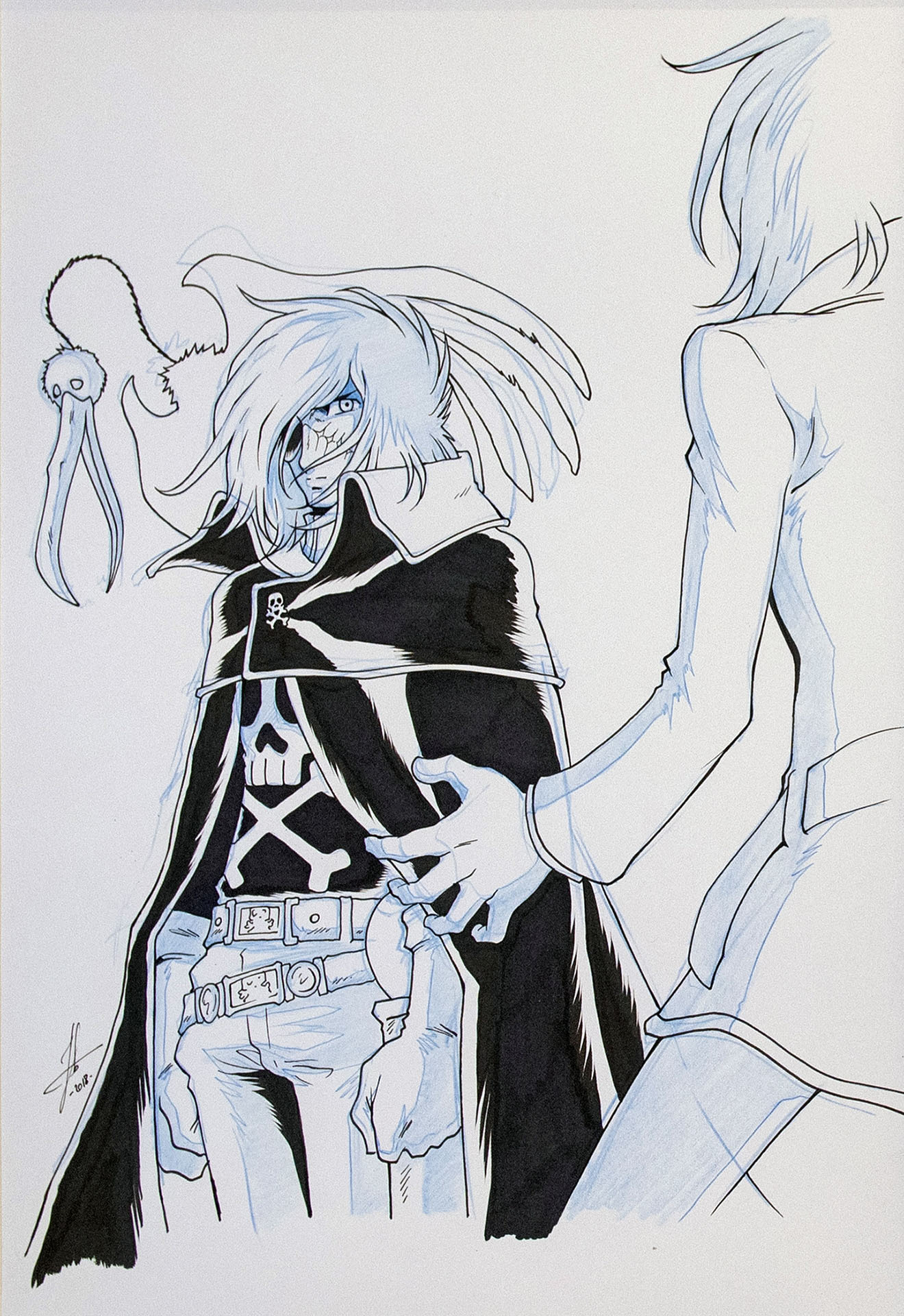 Jérôme ALQUIE — Space Pirate Captain Harlock – Memories of the Arcadia — Issue 1 — Page 12 panel 9