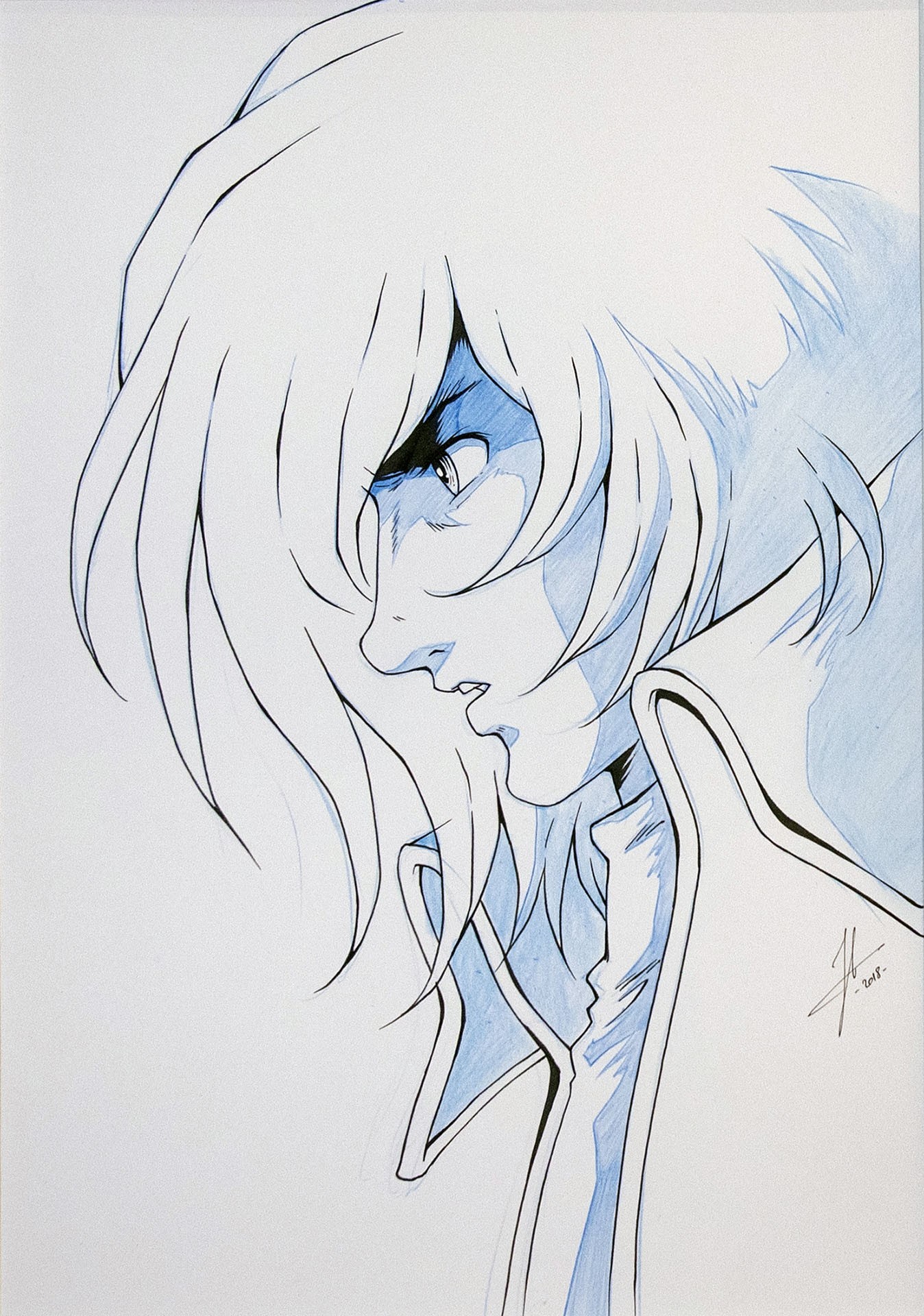 Jérôme ALQUIE — Space Pirate Captain Harlock – Memories of the Arcadia — Issue 1 — Page 35 panel 8