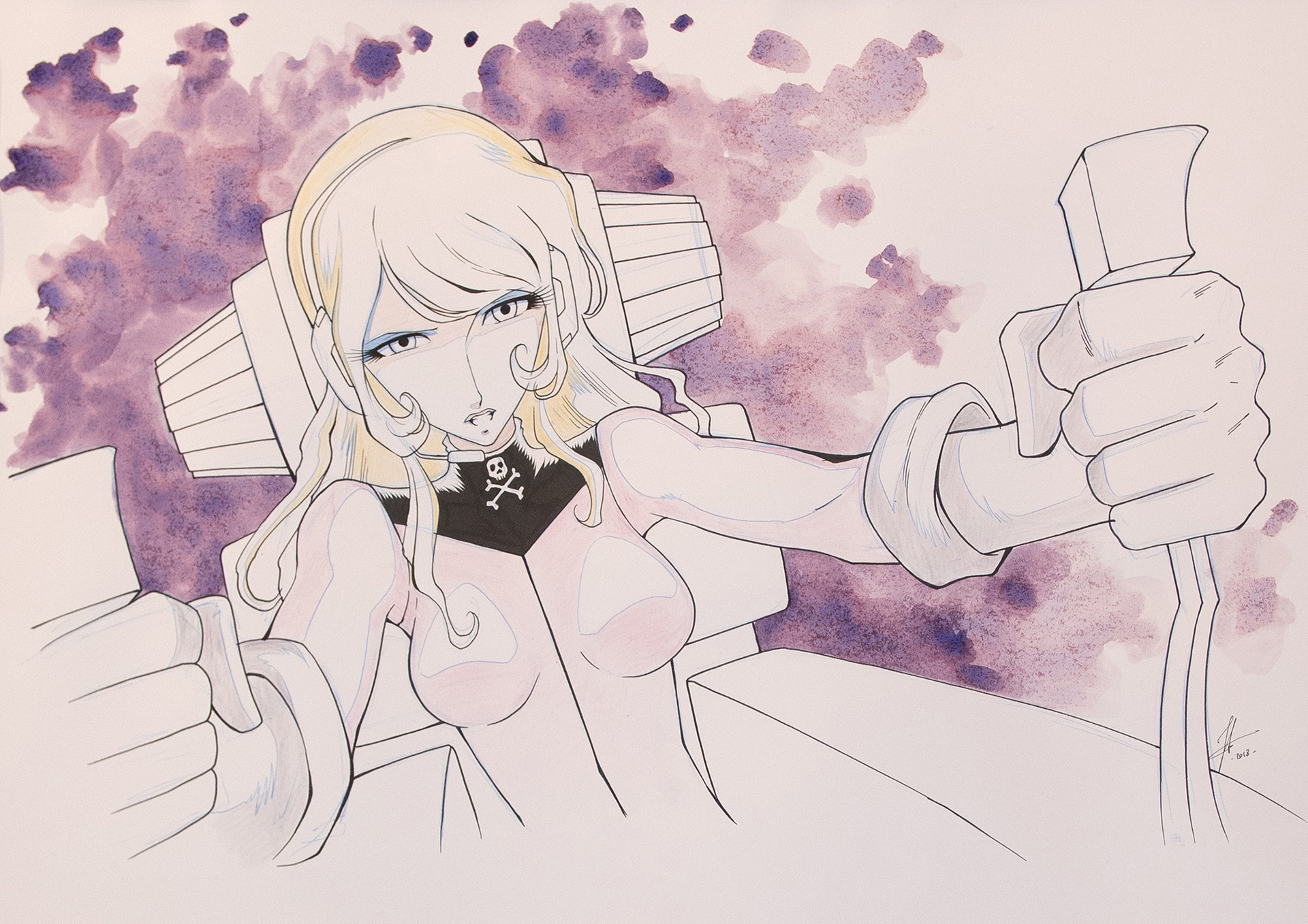 Jérôme ALQUIE — Space Pirate Captain Harlock – Memories of the Arcadia — Issue 1 — Page 53 panel 6