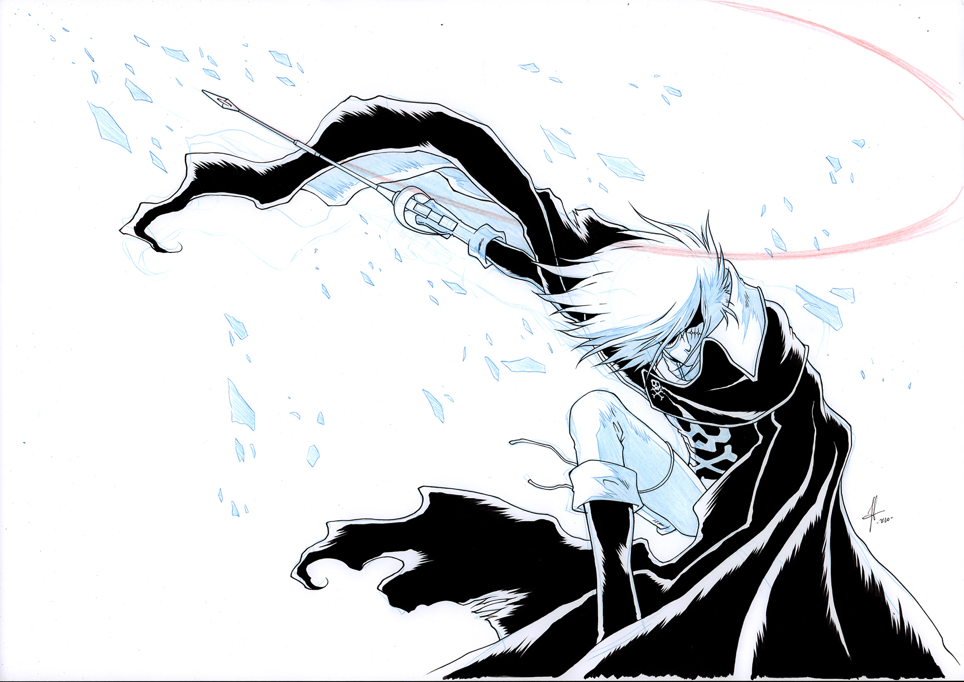 Jérôme ALQUIE — Space Pirate Captain Harlock – Memories of the Arcadia — Issue 3 — Page 12 panel 1