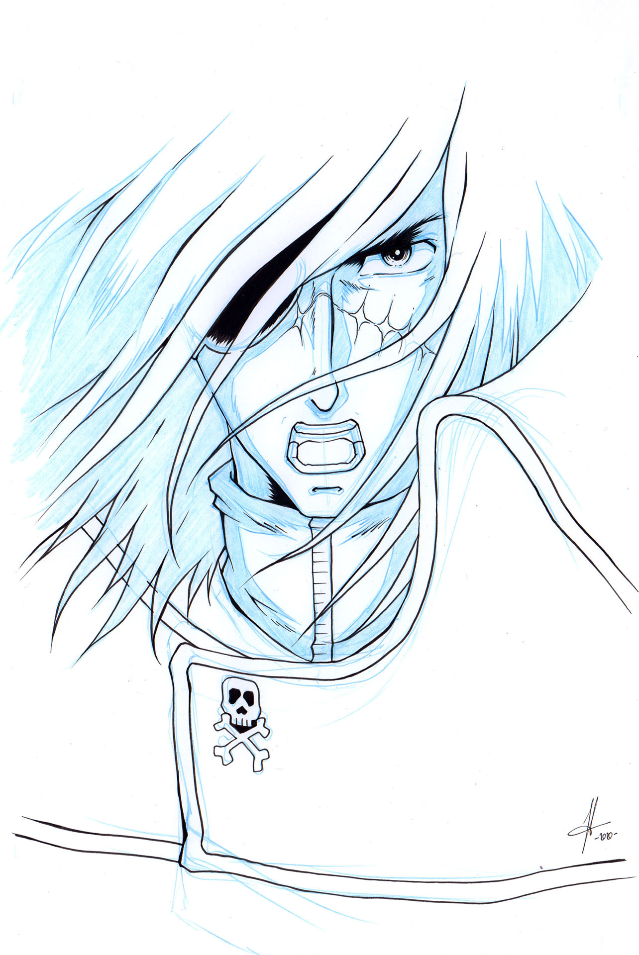 Jérôme ALQUIE — Space Pirate Captain Harlock – Memories of the Arcadia — Issue 3 — Page 12 panel 7