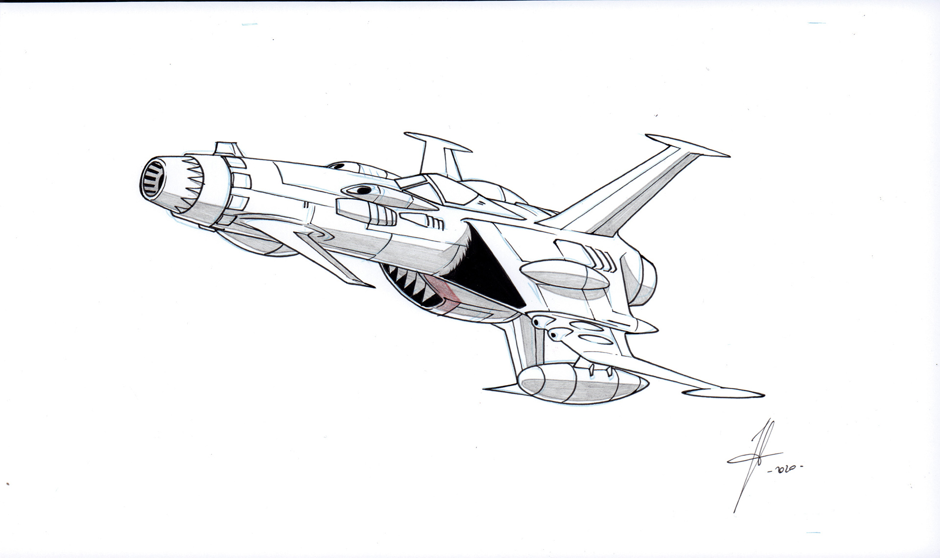 Jérôme ALQUIE — Space Pirate Captain Harlock – Memories of the Arcadia — Issue 3 — Page 12 panel 9