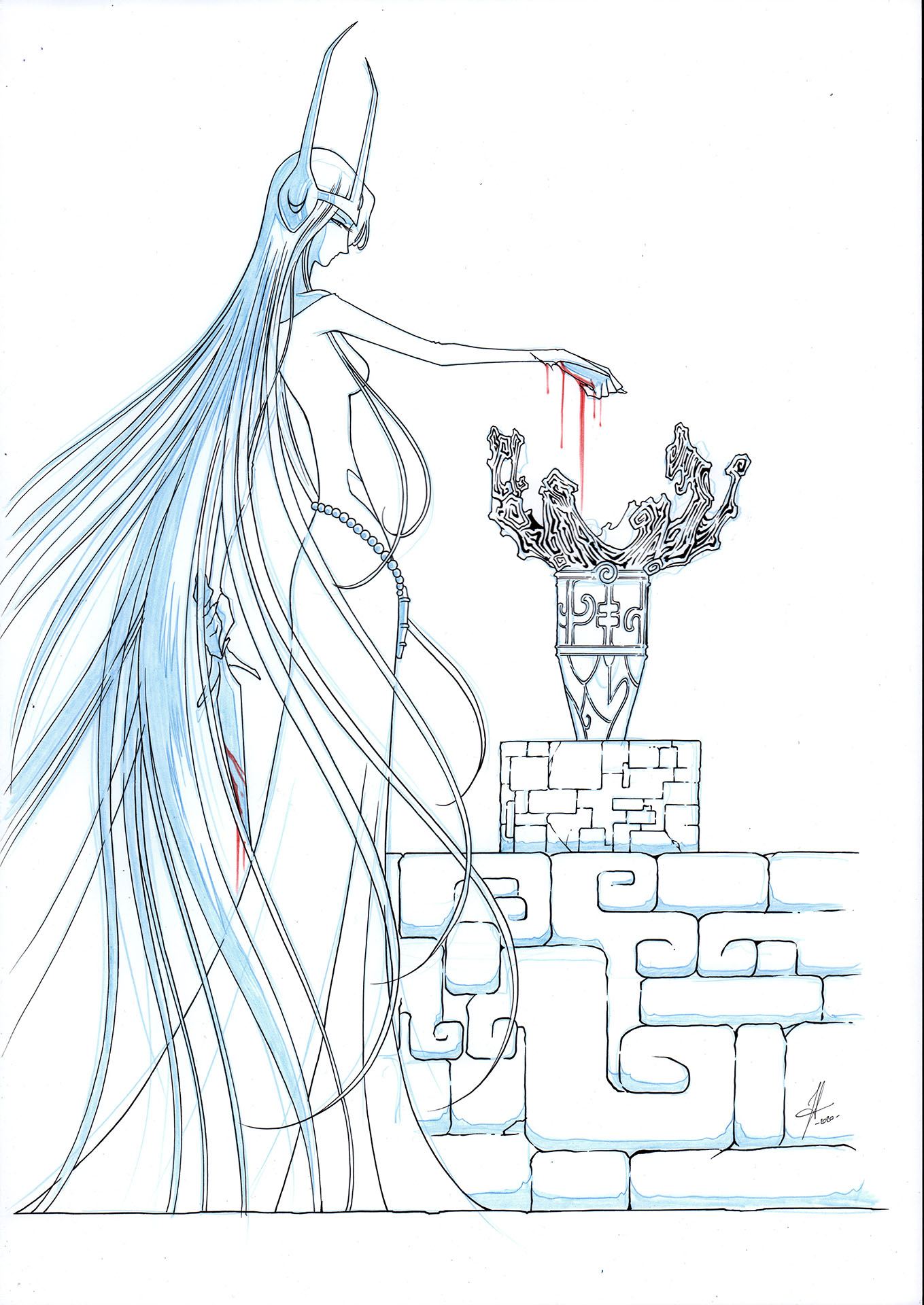 Jérôme ALQUIE — Space Pirate Captain Harlock – Memories of the Arcadia — Issue 3 — Page 21 panel 5