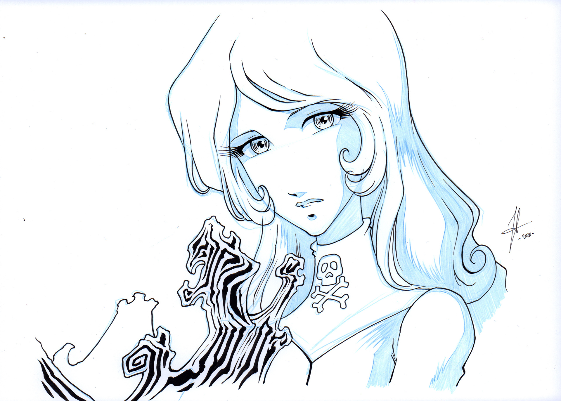 Jérôme ALQUIE — Space Pirate Captain Harlock – Memories of the Arcadia — Issue 3 — Page 26 panel 4