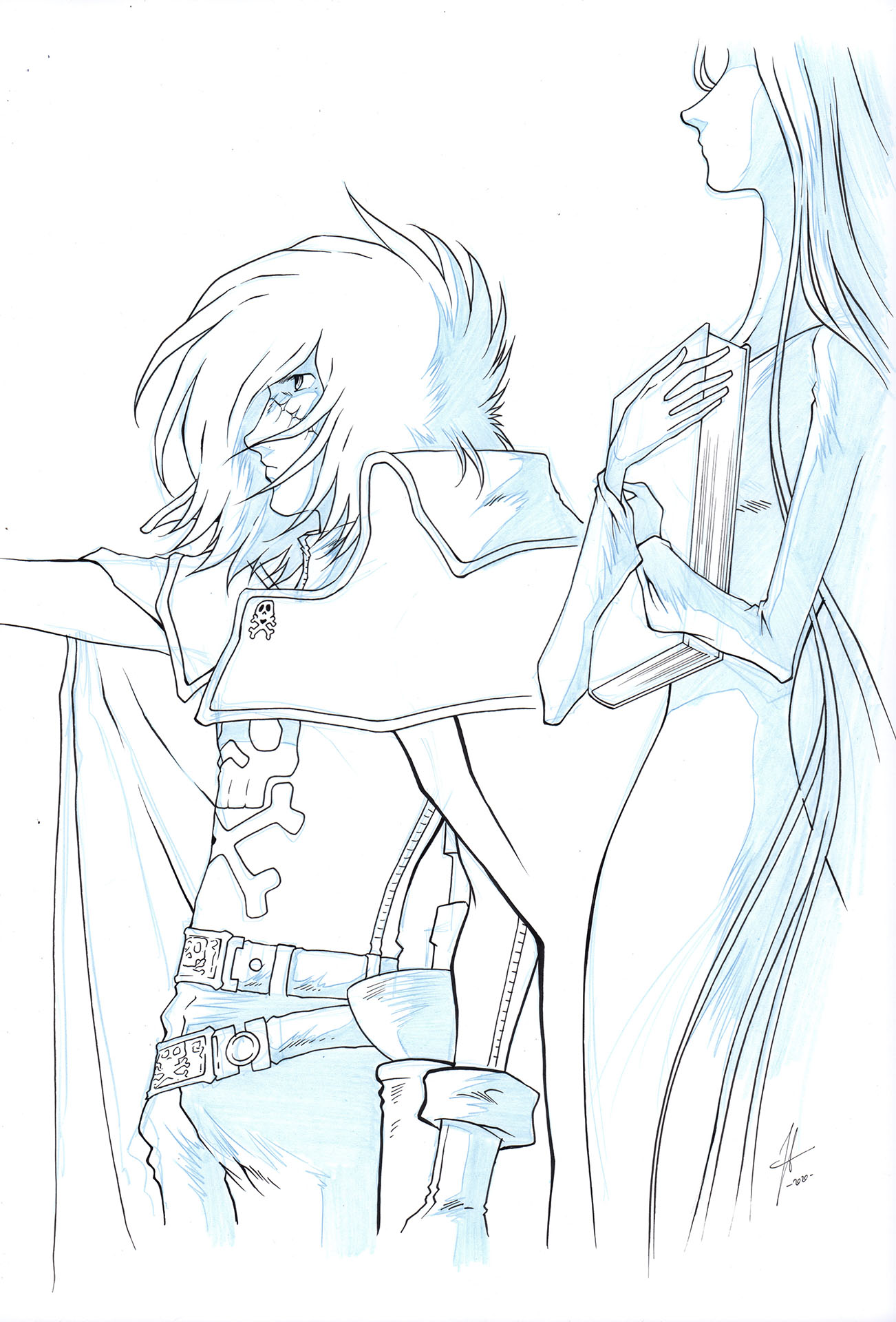 Jérôme ALQUIE — Space Pirate Captain Harlock – Memories of the Arcadia — Issue 3 — Page 27 panel 5