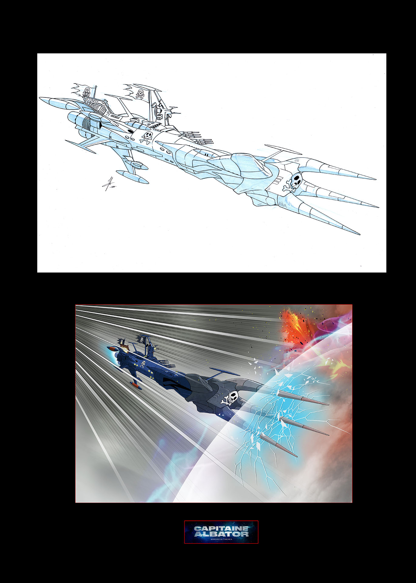 Space Pirate Captain Harlock - Memories of the Arcadia