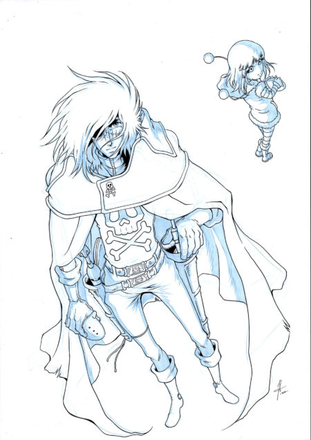 Jerome ALQUIE | Capitaine Albator – Mémoires de l’Arcadia — Tome 3 - Dos de couverture — Page 