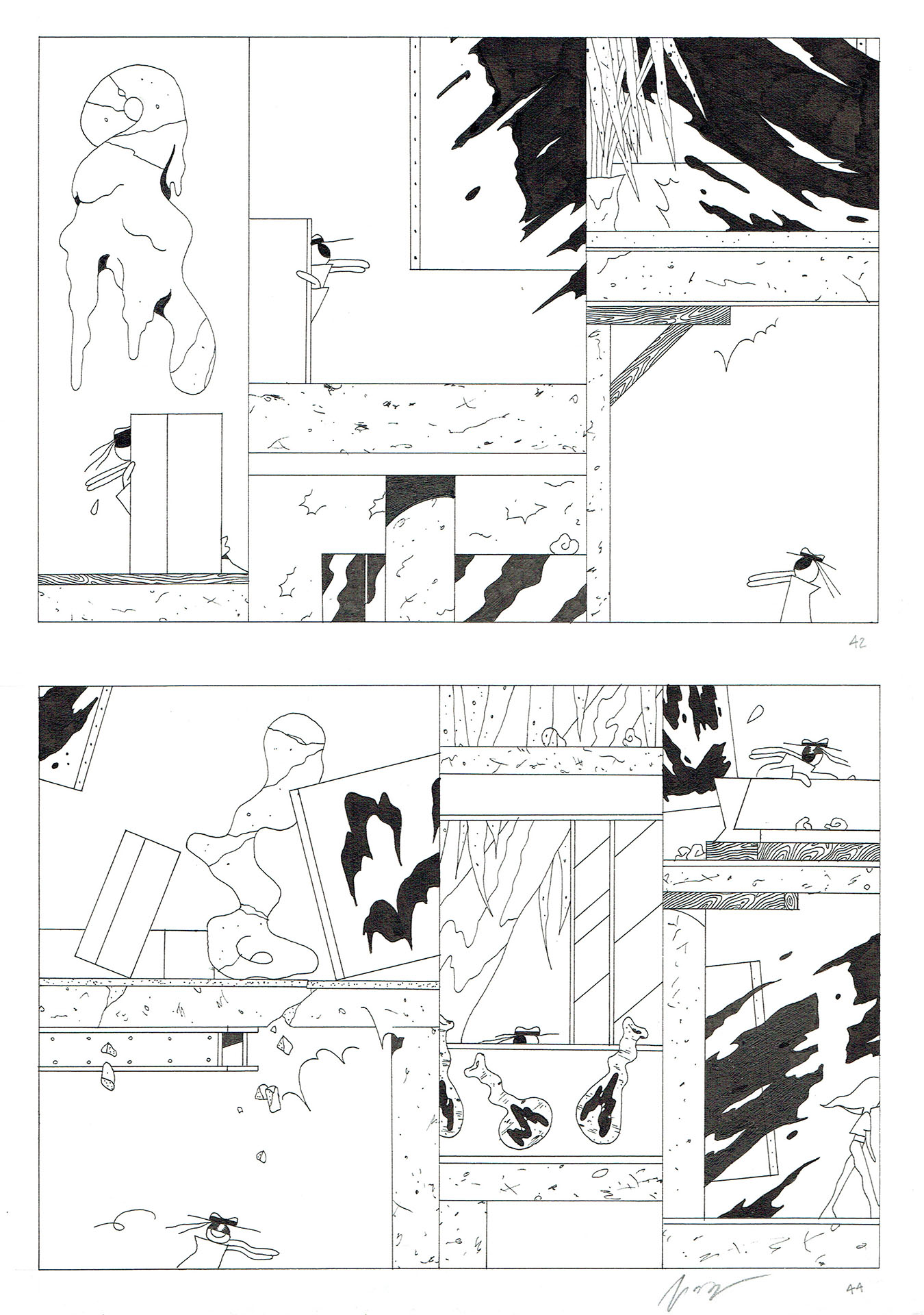 Jeremy PININGRE — J’ai rarement vu ça ! — Page 42&44 Jeremy PININGRE — J’ai rarement vu ça ! — Page 42&44
