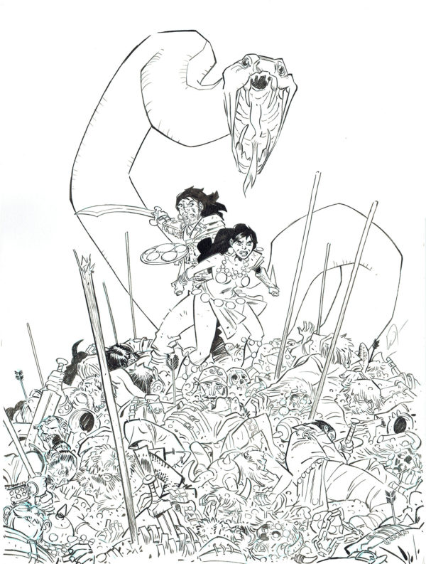 Pierre ALARY — Conan the Cimmerian — Cover