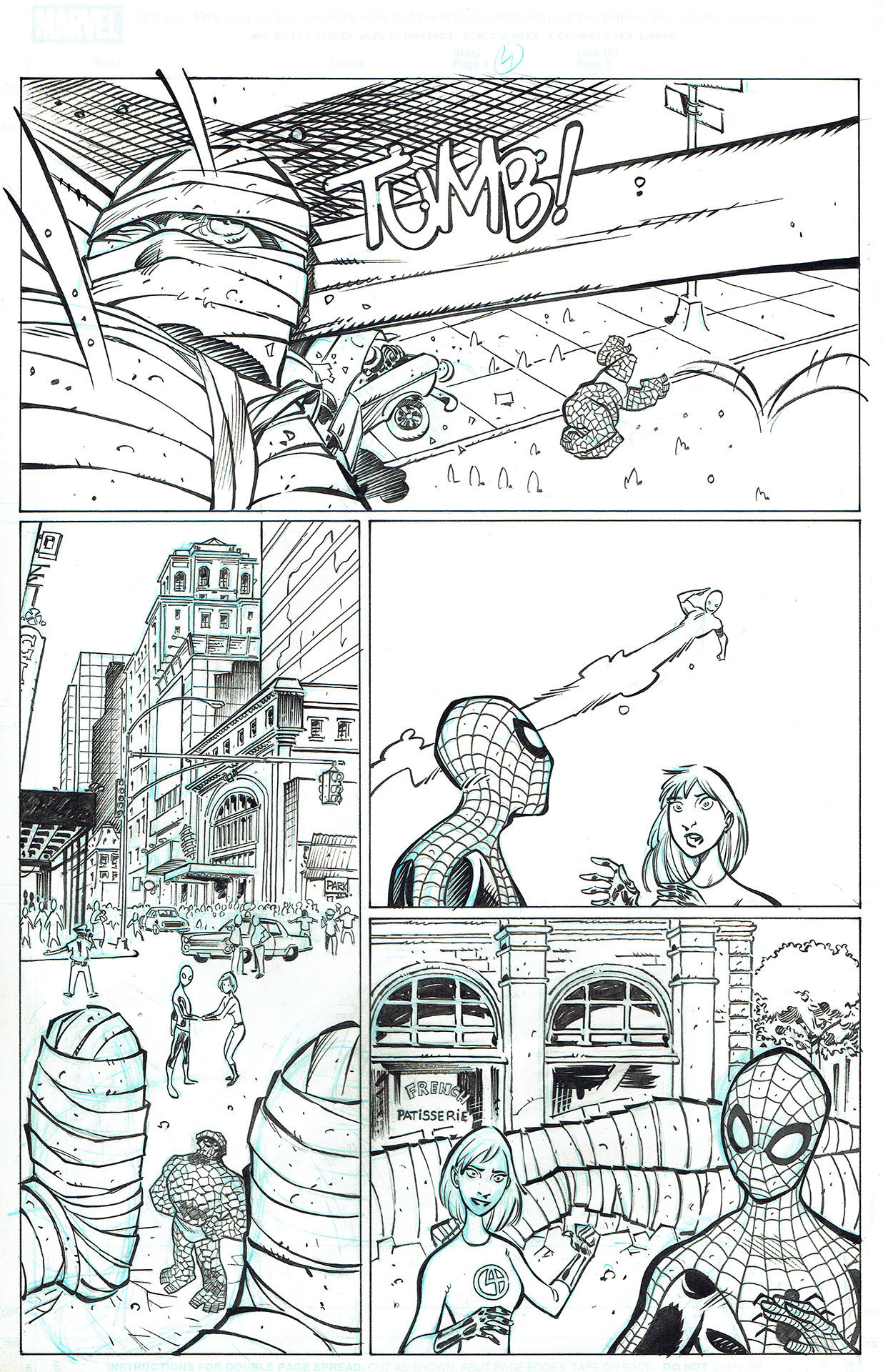 Pierre ALARY — Spider-Man Family — Issue 3 — Page 4 Pierre ALARY — Spider-Man Family — Issue 3 — Page 4