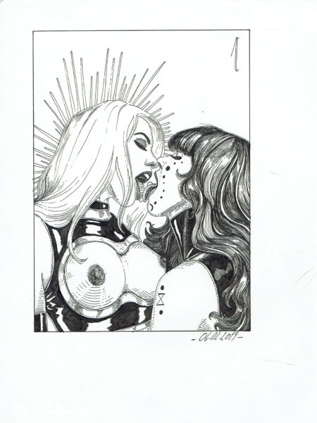  JANEVSKY | Illustration — Madonna's kiss #1 — Page 