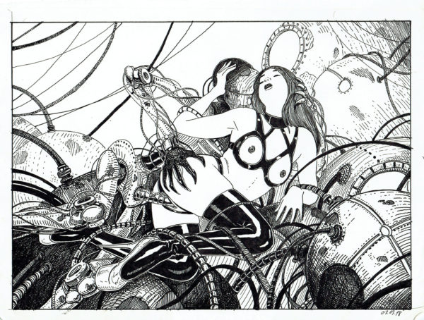 JANEVSKY — Illustration — Robot dream #2