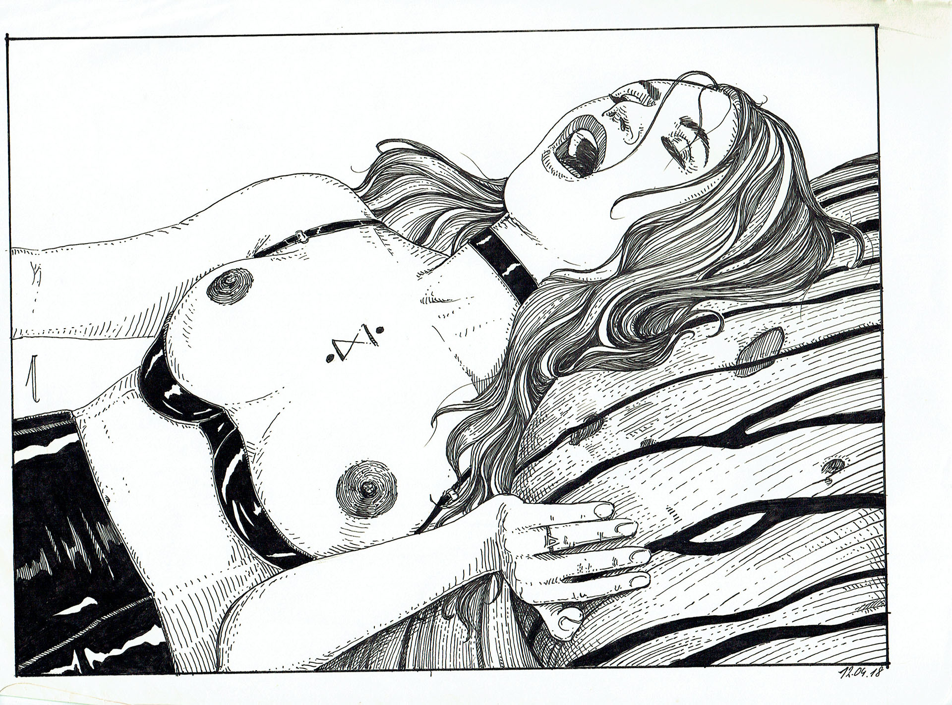 JANEVSKY — Illustration — The ecstasy #1 JANEVSKY — Illustration — The ecstasy #1