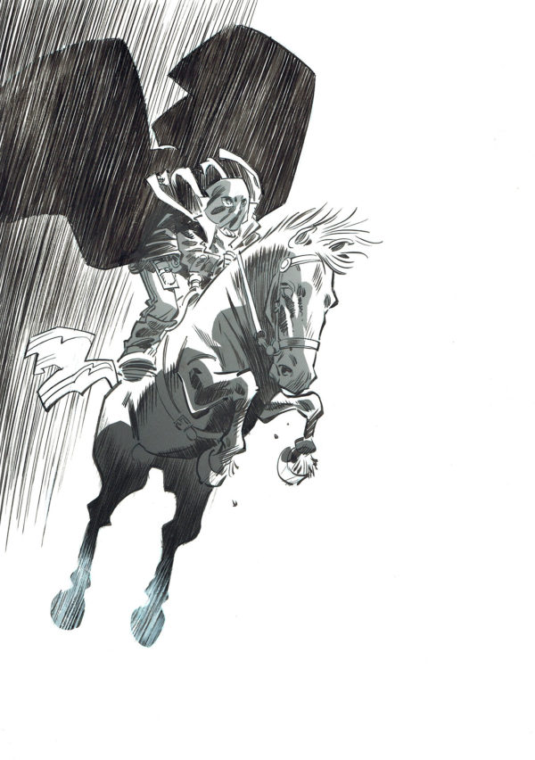 Pierre ALARY — Don Vega (Zorro) — Illustration - Frontispice Tirage de luxe
