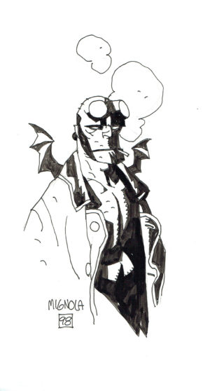 Hellboy vintage (1998) Comic Art