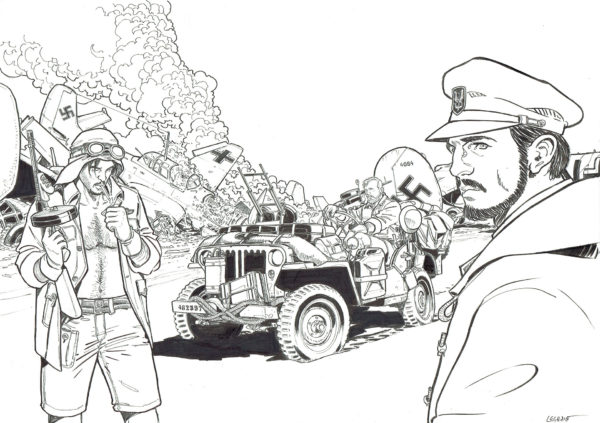 Thomas LEGRAIN | The Regiment ; the true story of the SAS — Illustration - Book 1 — Page 