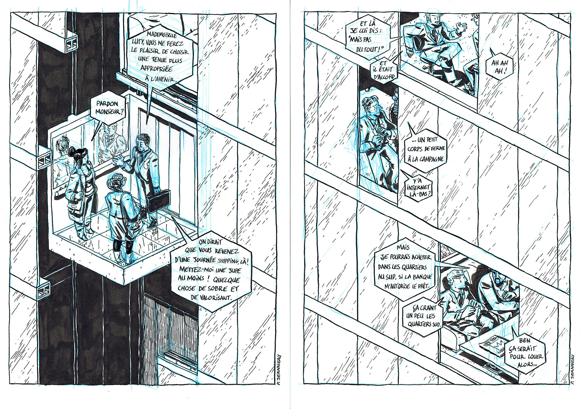Pierre JEANNEAU — Connexions — Page 38-39 Pierre JEANNEAU — Connexions — Page 38-39
