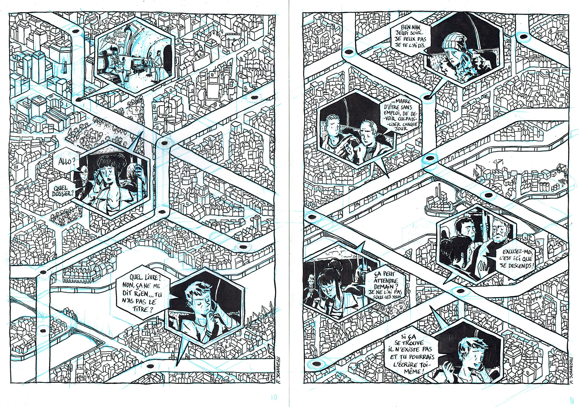 Pierre JEANNEAU — Connexions — Page 44-45 Pierre JEANNEAU — Connexions — Page 44-45
