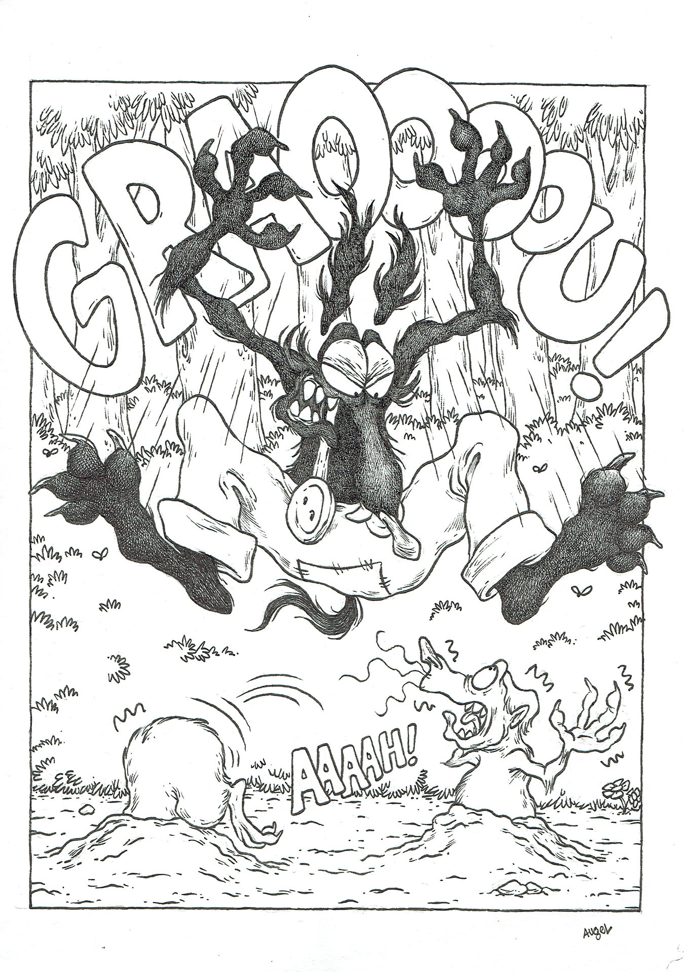 William AUGEL — Le grand méchant loup pue des pieds — Page 10 William AUGEL — Le grand méchant loup pue des pieds — Page 10