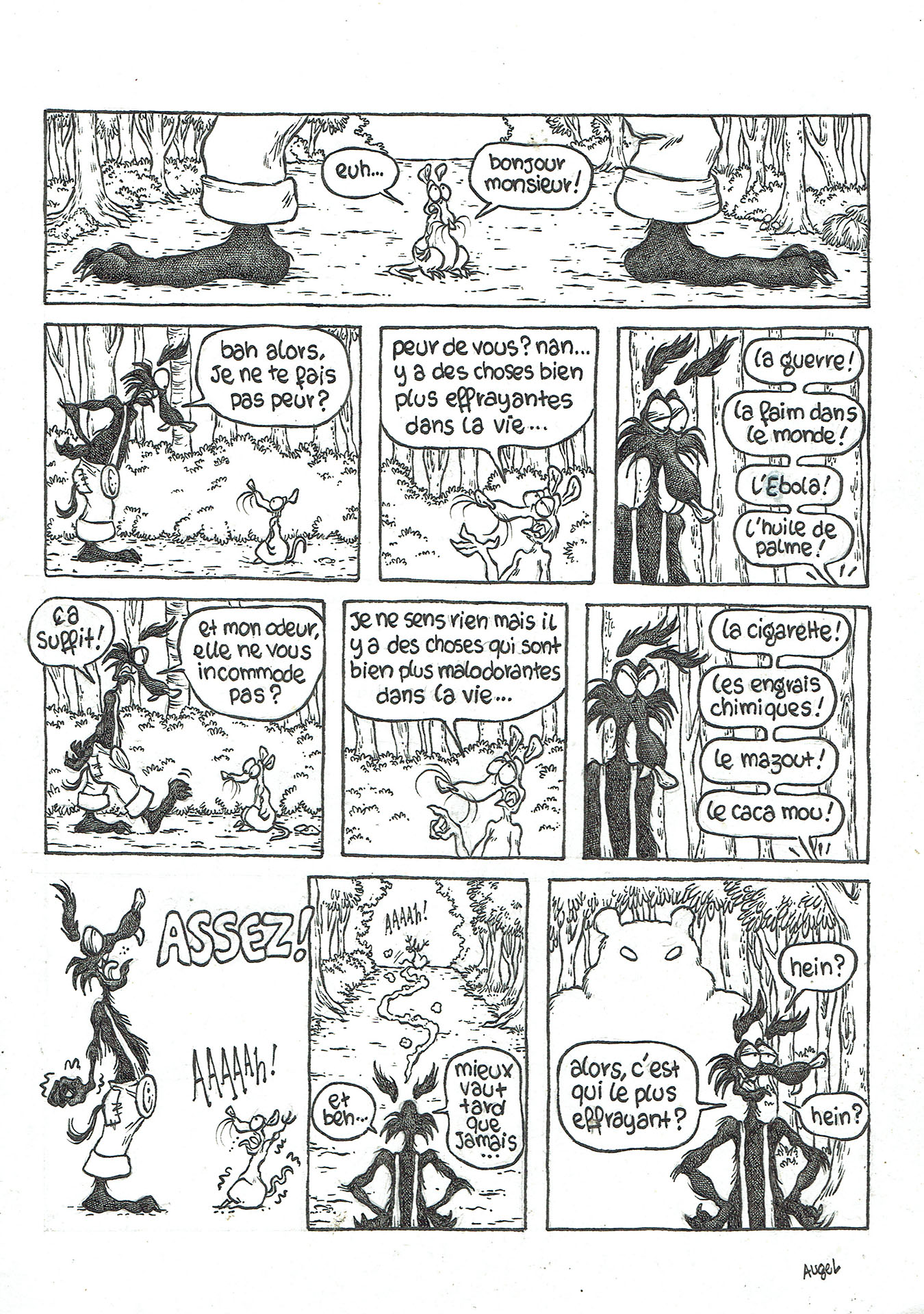 William AUGEL — Le grand méchant loup pue des pieds — Page 32 William AUGEL — Le grand méchant loup pue des pieds — Page 32