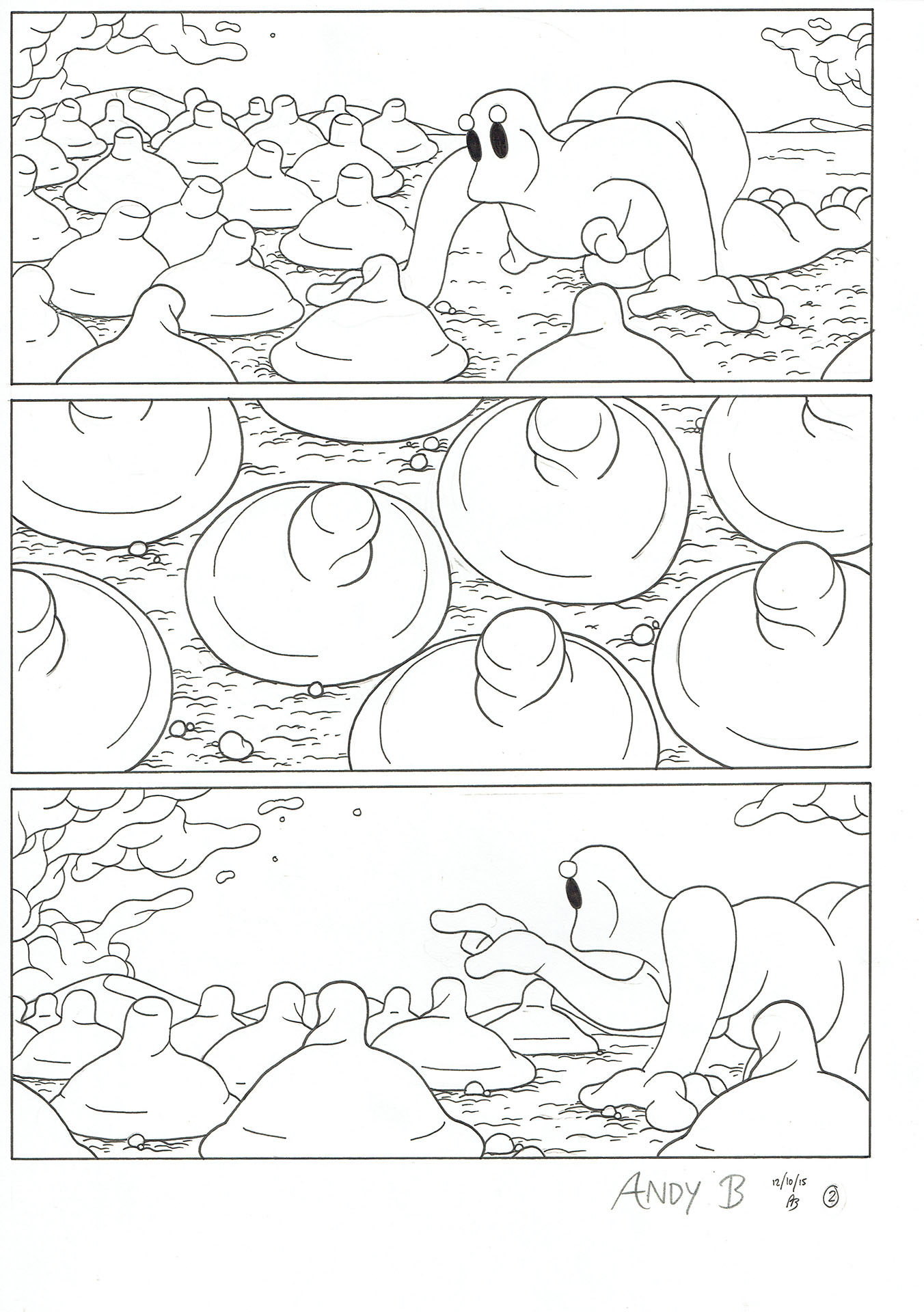 Andy BARRON — Om — Pea's Progress — Page 2 Andy BARRON — Om — Pea's Progress — Page 2