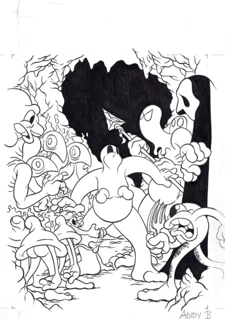 Andy BARRON | Om — The black book - Couverture — Page 