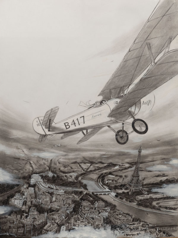 Loïc Guyon — L’enragé du ciel — Couverture
