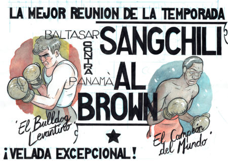 Alex W. INKER | Panama Al Brown — Illustration — Page 