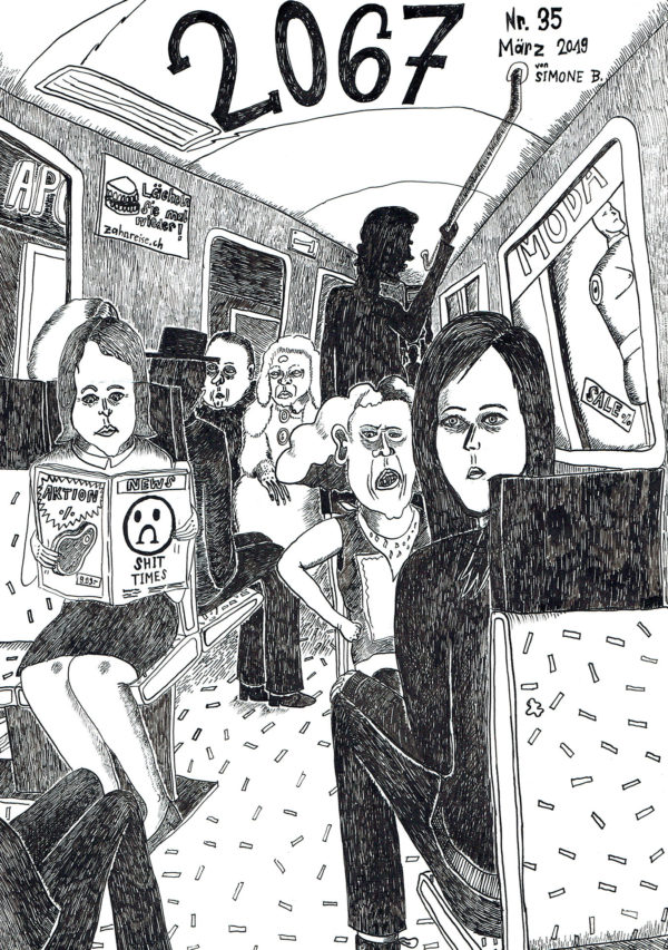 Simone BAUMANN — Fanzine 2067 — N° 35 - Couverture