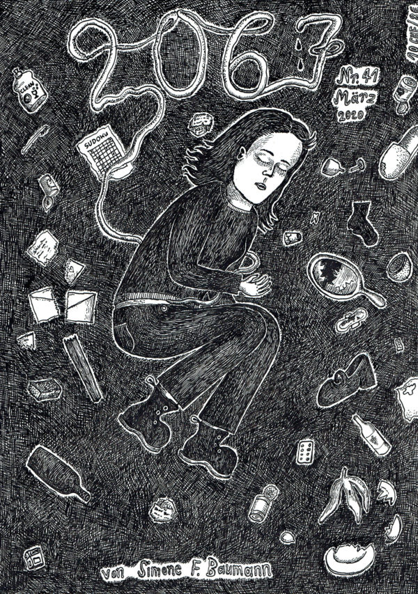 Simone BAUMANN — Fanzine 2067 — N° 41 - Couverture