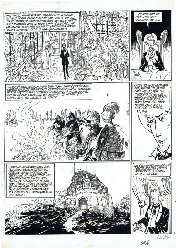 Antonio COSSU — Alceister Crowley — L'escalier d'Uxmal — Page 2