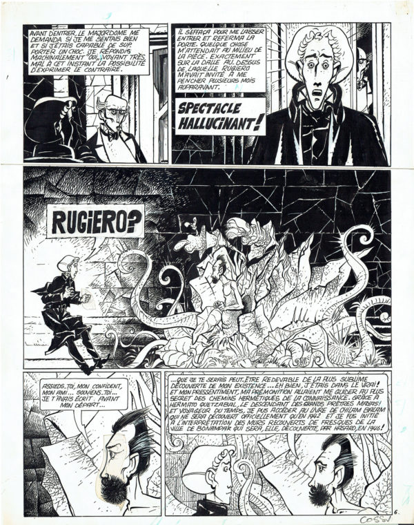 Antonio COSSU — Alceister Crowley — L'escalier d'Uxmal — Page 6