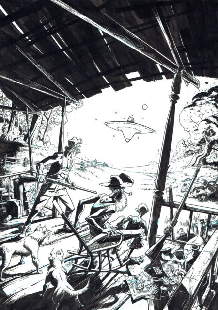 Romain BAUDY | Space Connexion — Illustration Bayou — Page 