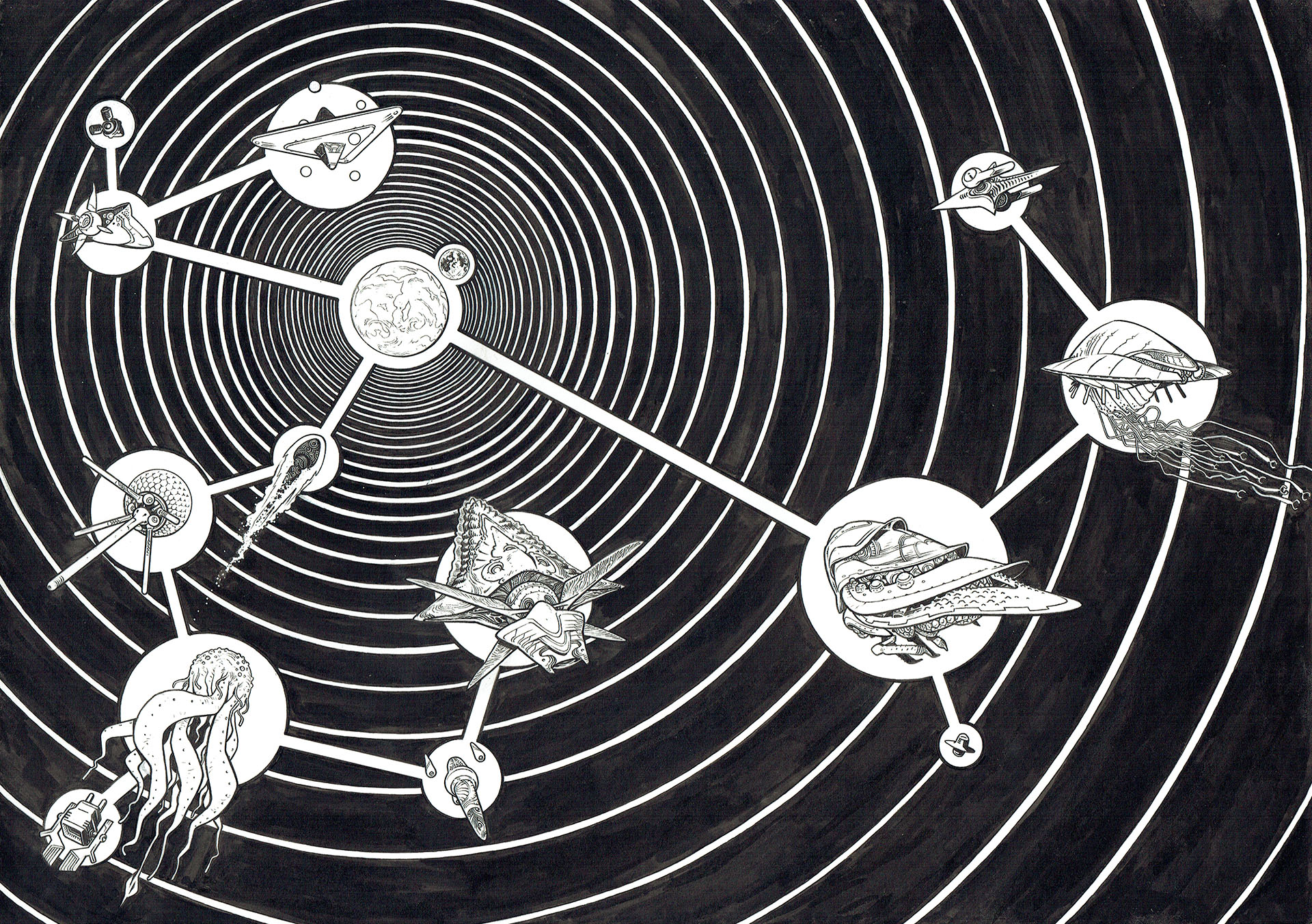 Romain BAUDY — Space Connexion — Pages de garde Romain BAUDY — Space Connexion — Pages de garde