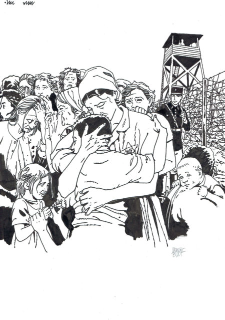 Laurent BIDOT | Après la rafle — Couverture Edition Bulle — Page 