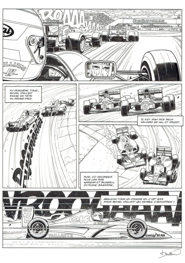 Benjamin BENETEAU — Michel Vaillant — Dossier Magny-Cours - The pilot's gloves — Page 3