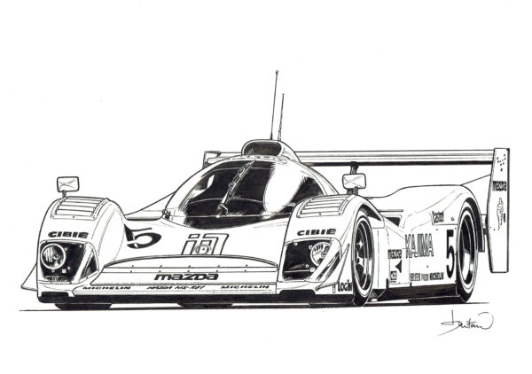 Benjamin BENETEAU — Michel Vaillant — Dossier Magny-Cours : Mazda