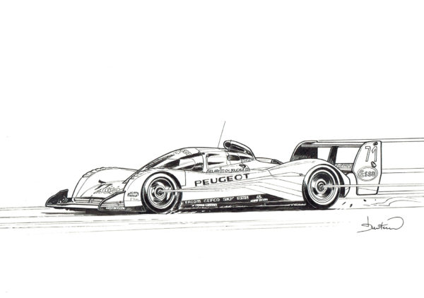 Benjamin BENETEAU — Michel Vaillant — Dossier Magny-Cours : Peugeot
