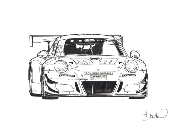 Benjamin BENETEAU — Porsche Club Motorsport France — Illustration trophée n°2 - 991 R