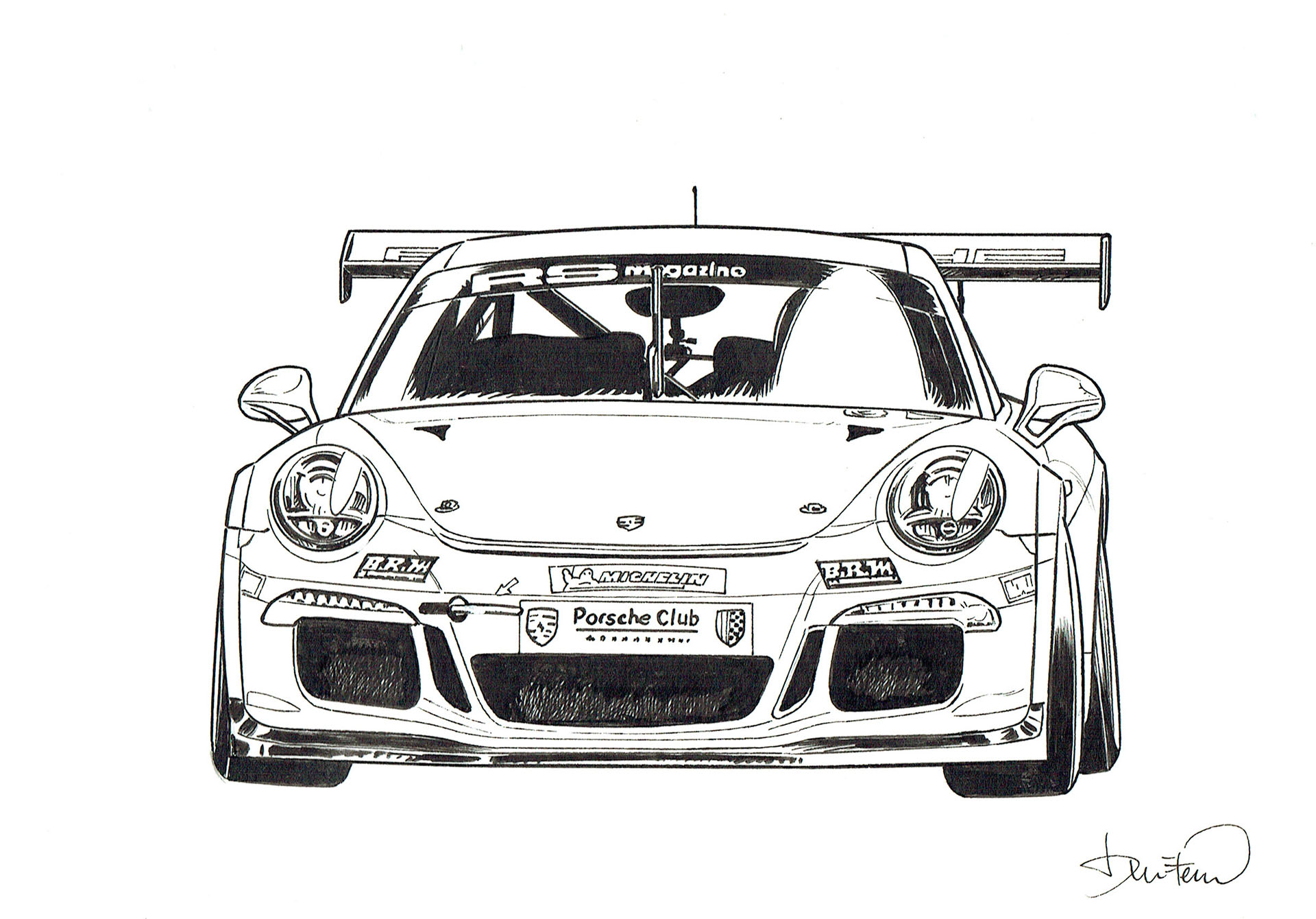 Benjamin BENETEAU | Porsche Club Motorsport France — Illustration trophée n°4 - 991.1 GT3 Cup — Page 