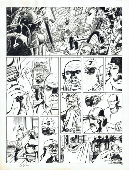 Antonio COSSU | L’important dans la vie … — Métal Hurlant n°66 — Page 1