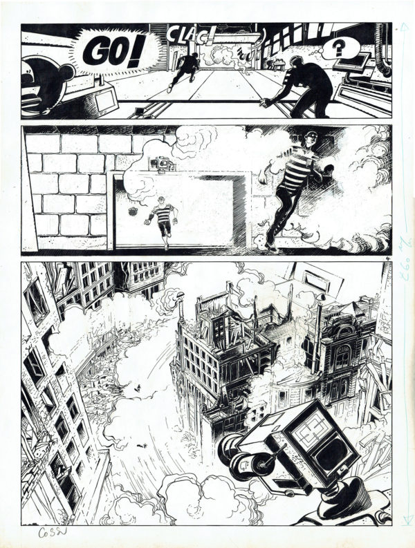 Antonio COSSU — L’important dans la vie … — Métal Hurlant n°66 — Page 4