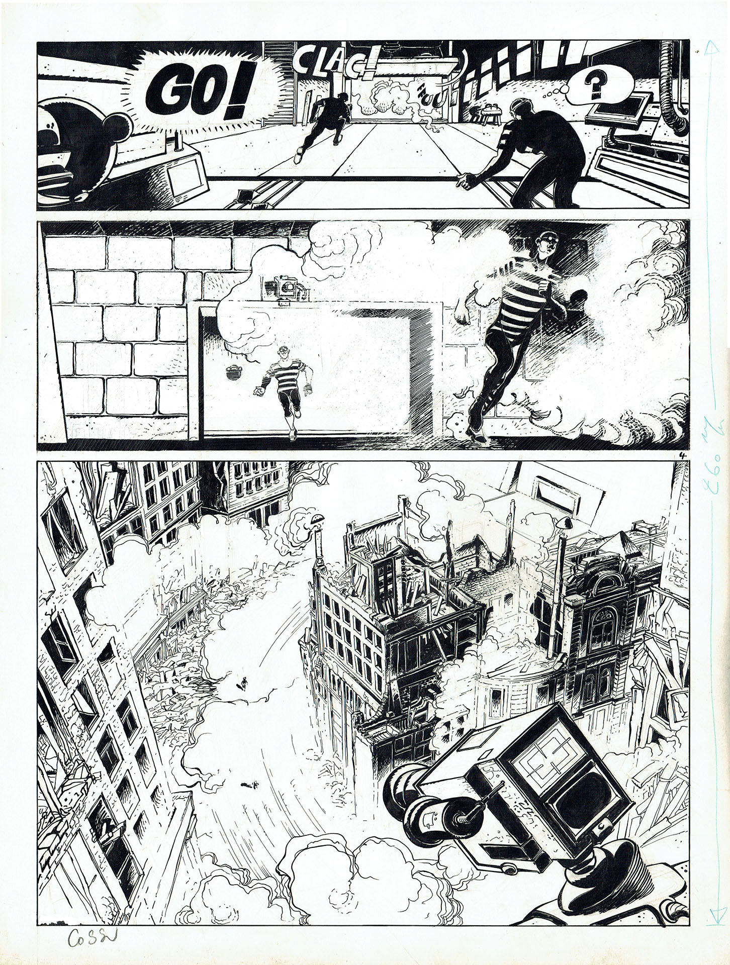 Antonio COSSU | L’important dans la vie … — Métal Hurlant n°66 — Page 4