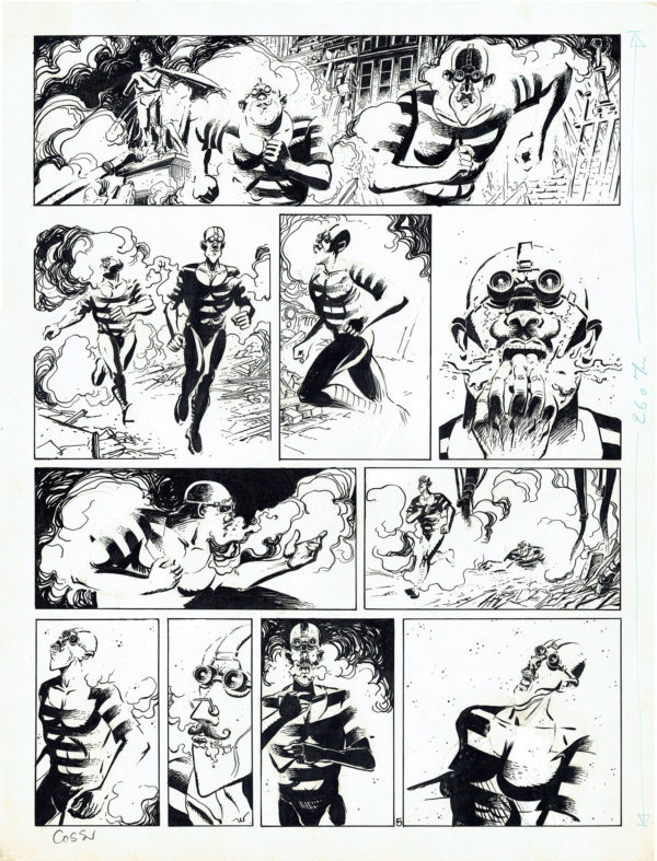 Antonio COSSU — L’important dans la vie … — Métal Hurlant n°66 — Page 5