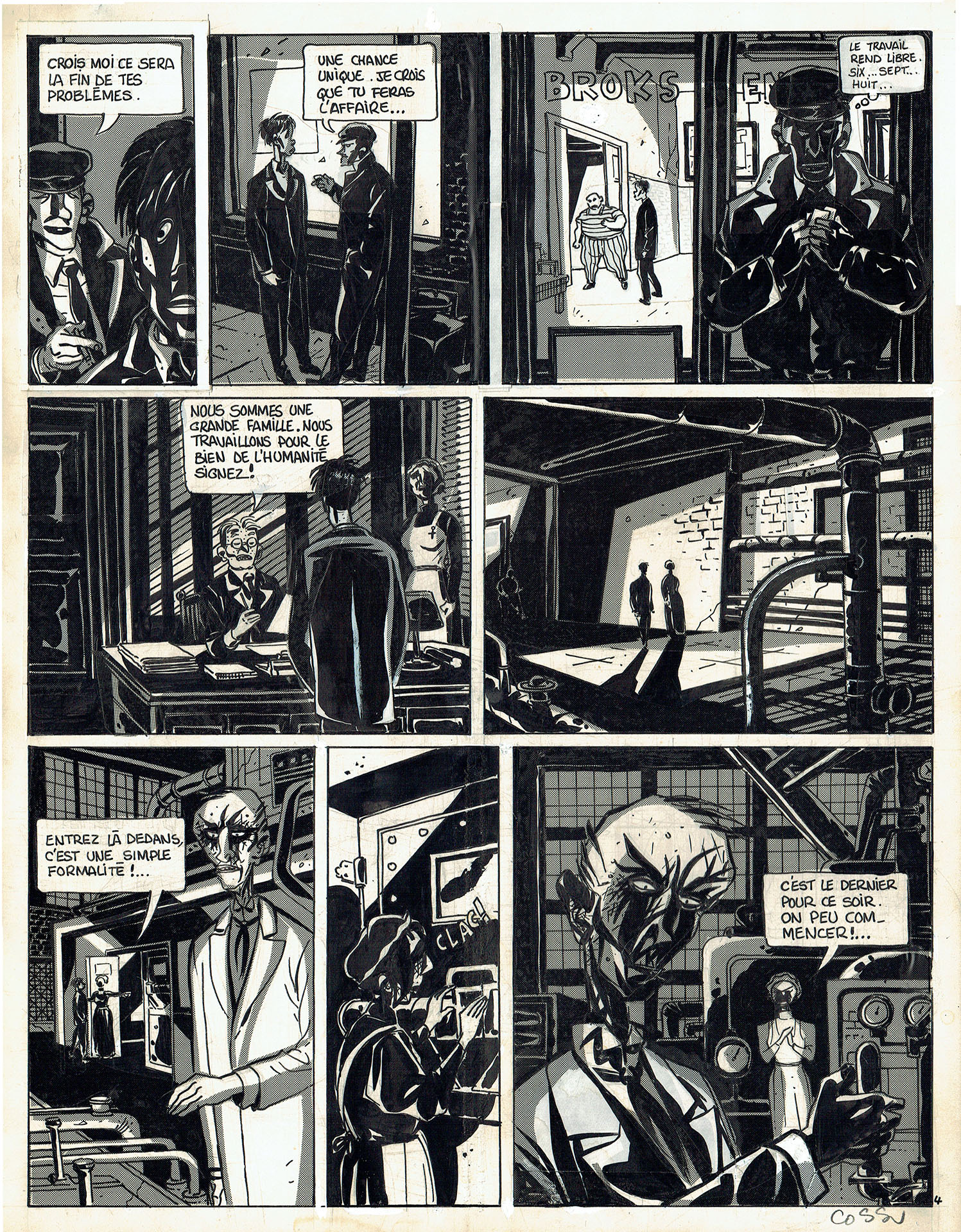 Antonio COSSU — La vie de Pedro — Métal Hurlant n°98 — Page 4 Antonio COSSU — La vie de Pedro — Métal Hurlant n°98 — Page 4